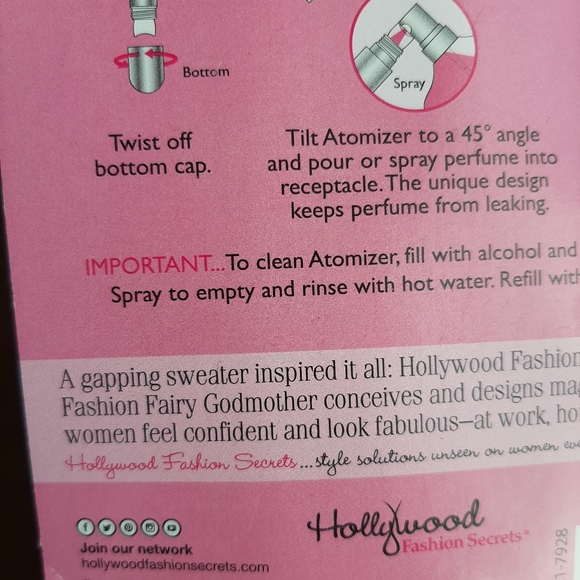 🎁 NWT - Refillable Perfume Atomizer for the purse - Picture 3 of 7